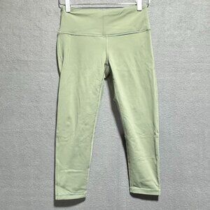 prAna Transform Capri Leggings Womens Size S Yoga Pilates Green NWOT $69